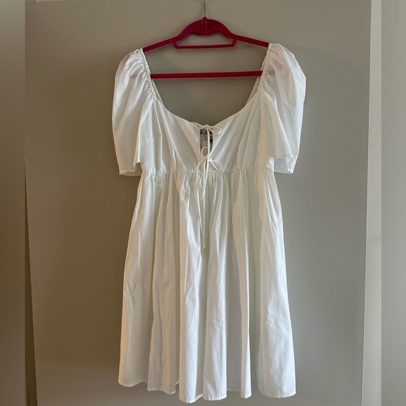 White Mini Abercrombie Dress - Picture 3 of 3